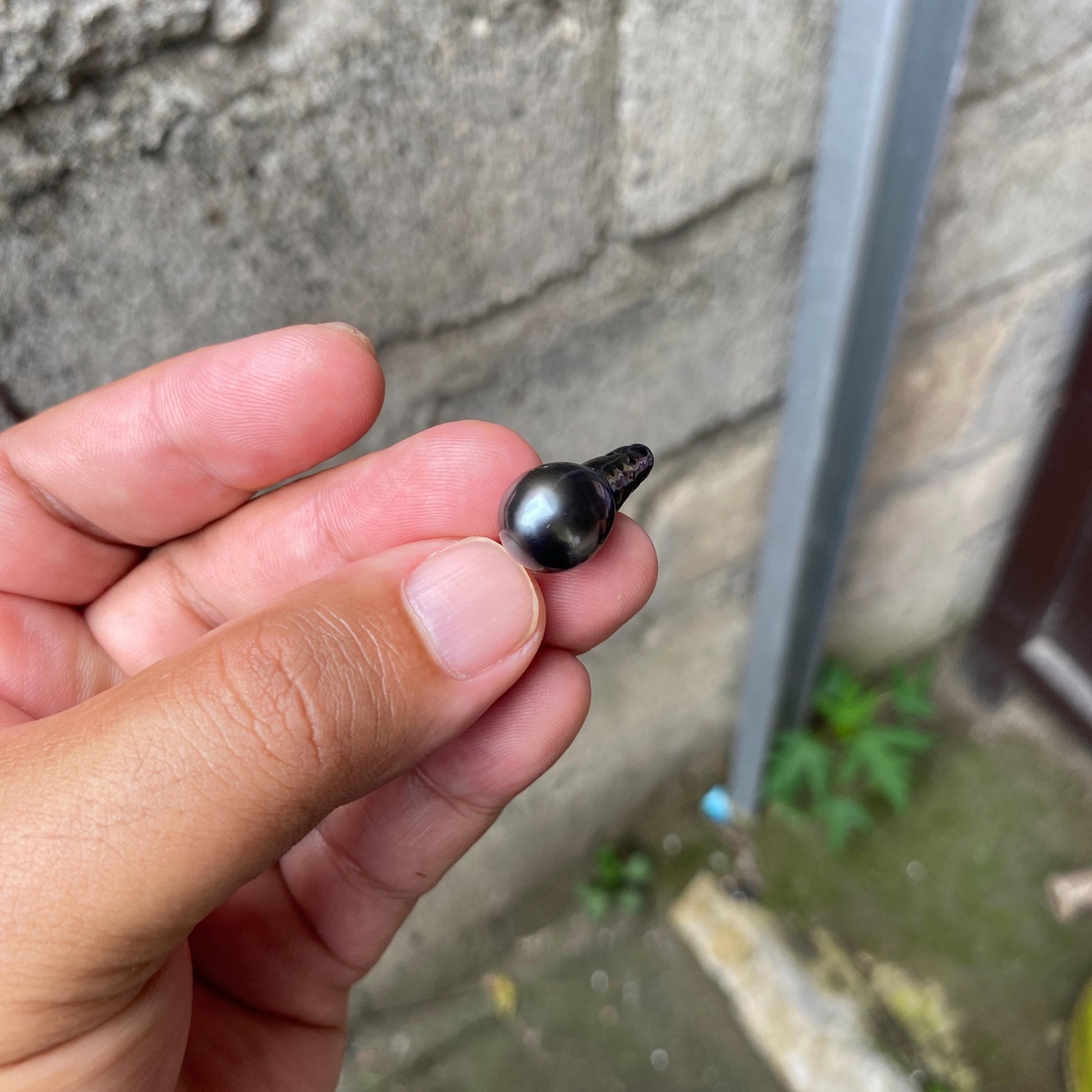 Loose South Sea Pearl Seawater Pearl Beads Black Pearl (BP-6) BoZorX