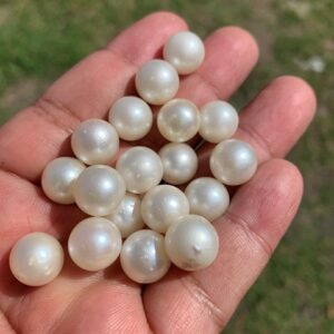 11.1-11.4mm Indonesia Loose South Sea Pearl Seawater Pearl Beads Special edition Pearl BoZorX GR