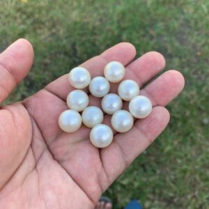 13.7-13.9mm Indonesia Loose South Sea Pearl Seawater Pearl Beads Special Edition Pearl BoZorX GR
