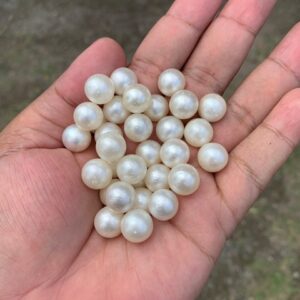 31 Pcs 11-11.4mm Indonesia Loose South Sea Pearl Seawater Pearl Beads Special edition Pearl BoZorX GR (Copy)