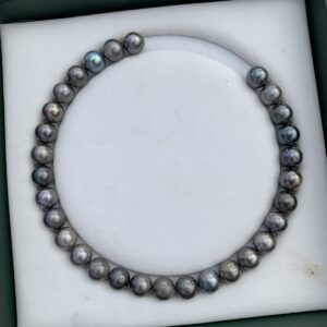 30 Pieces 12.5mm Loose Saltwater Tahitian Pearl Seawater Tahitian Pearl Beads BoZorX Pearl TRJ-8