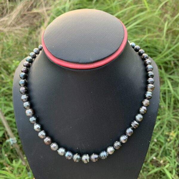 Indonesia South Sea Pearl Necklace and Bracelet, Tahitian South Sea Pearls Size Pearl 7-8mm H9-6