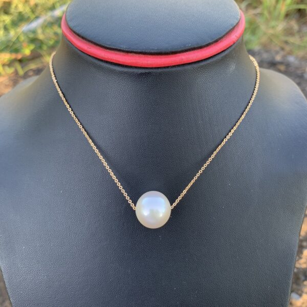 Saltwater Pearl Pendant Large South Sea Pearl, Pearl size 15.4mm - 2