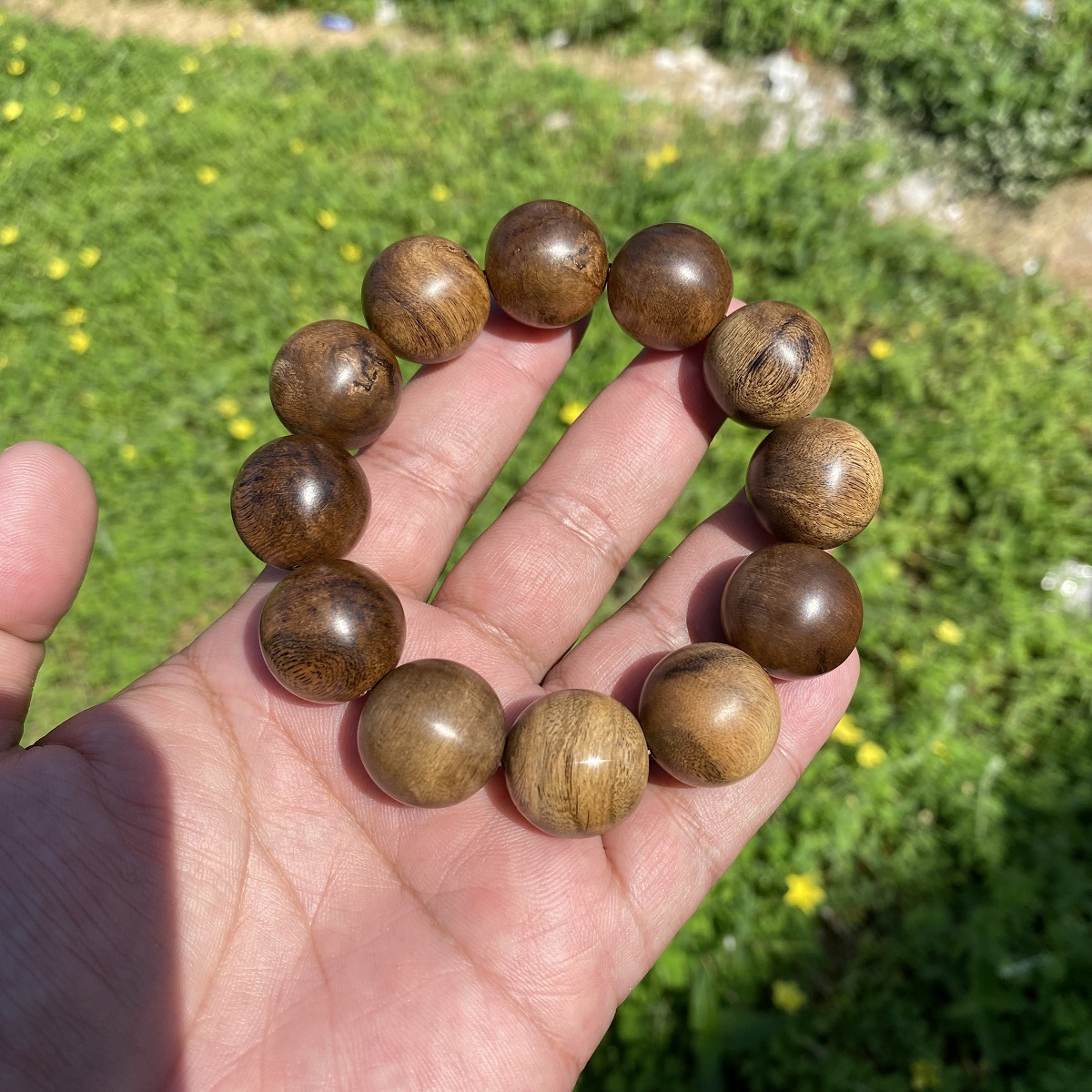 Agarwood Bracelet Size 19.6mm - Image 3