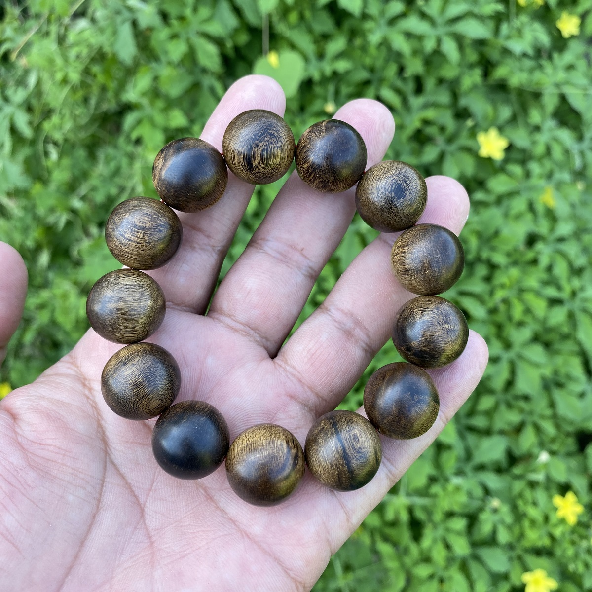 Agarwood Bracelet Size 17.7mm - Image 2
