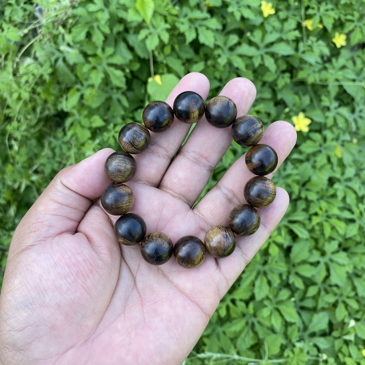 Agarwood Bracelet Size 15.6mm - Image 4