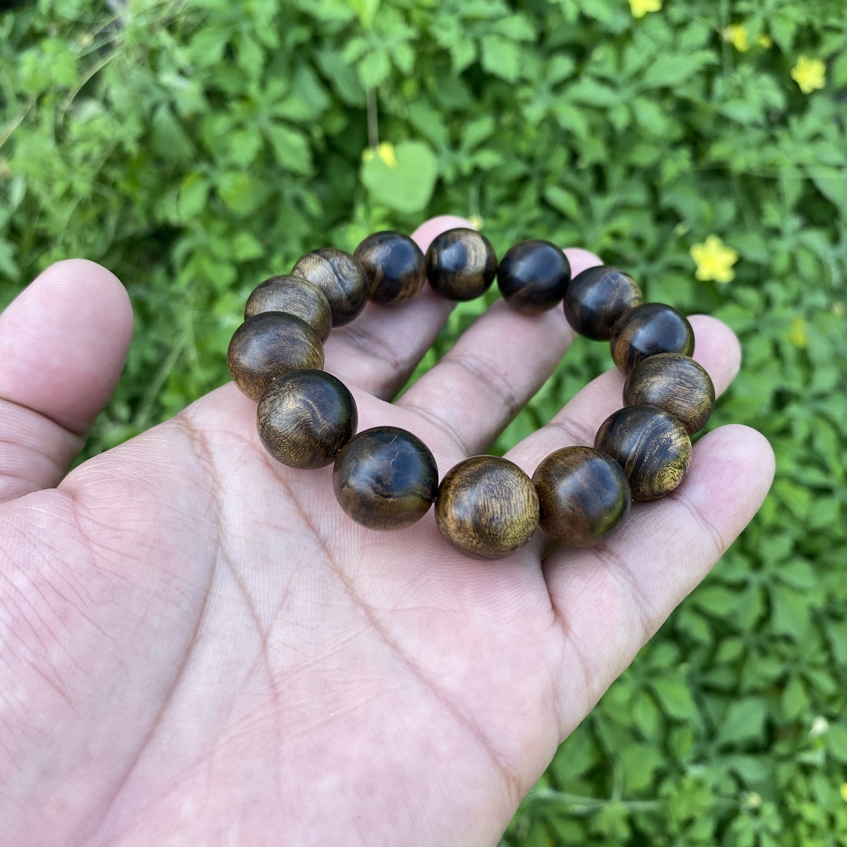 Agarwood Bracelet Size 15.6mm - Image 3
