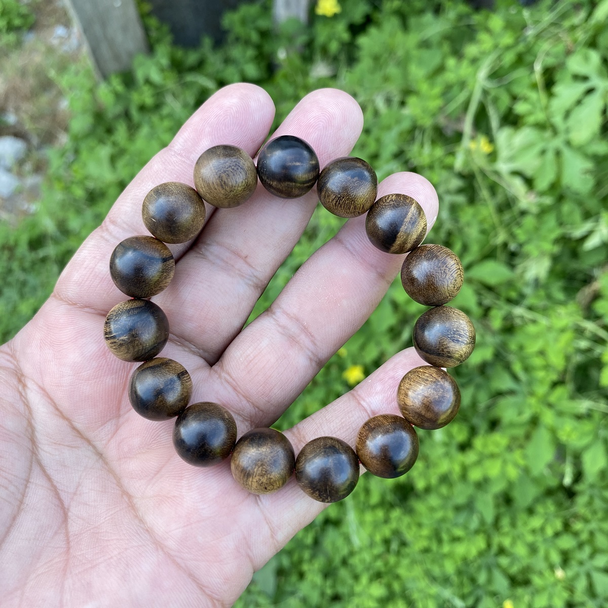 Agarwood Bracelet Size 13.7mm - Image 3