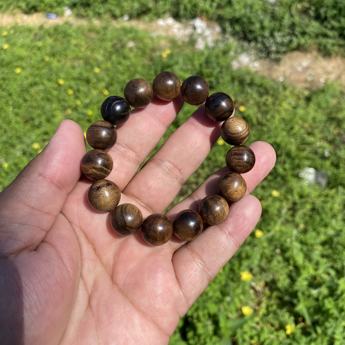 Agarwood Bracelet Size 13.7mm